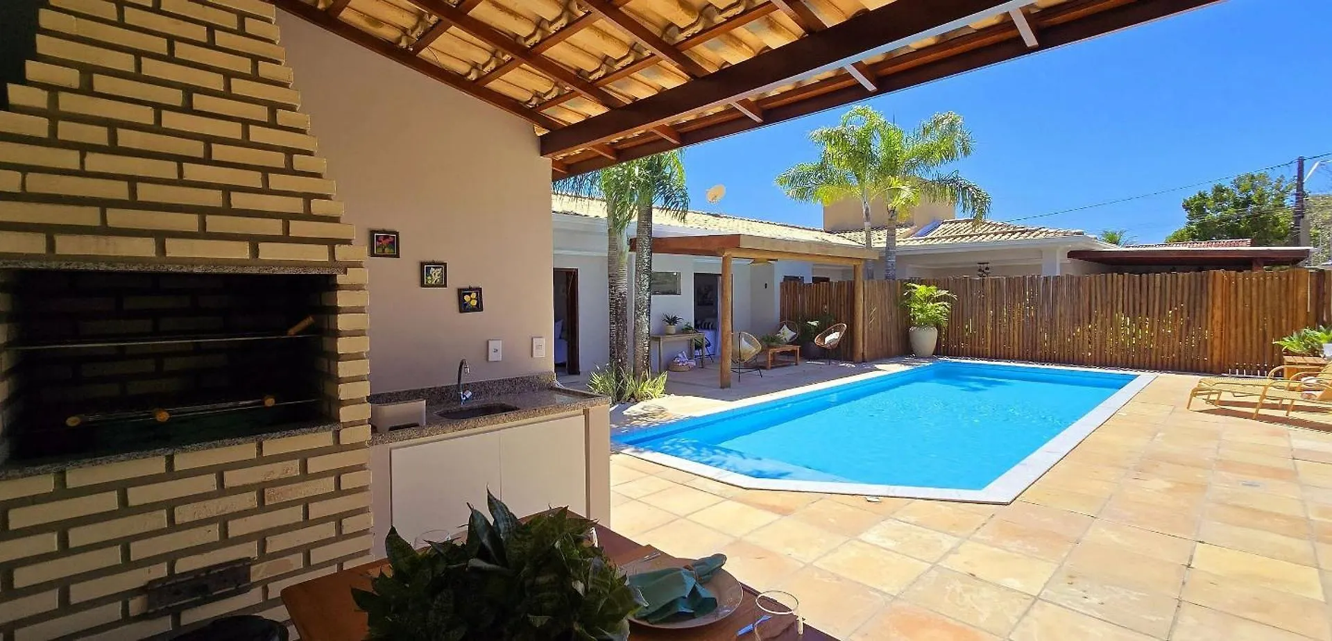 Casa Aconchegante Com Piscina Em Taperapuan Βίλα Πόρτο Σεγκούρο Σπίτι διακοπών